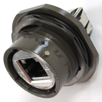 AMPHENOL Socapex RFJ71G Ethernet Receptacle Harsh Environment Female RJ45 New Original Ready Stock Industrial Automation PAC Dedicated PL