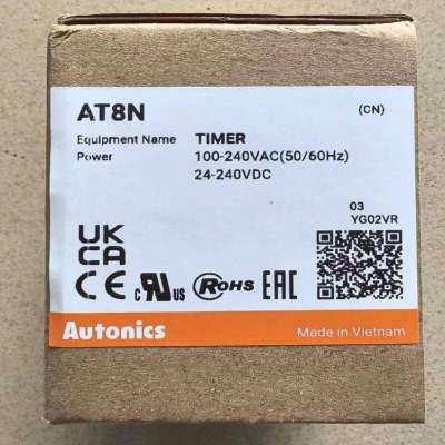 Autonics 1PC Timer AT8N New Original Ready Stock Industrial Automation PLC Dedicated PLC Programming Controller