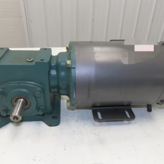 Baldor 17q20l56 Gear Motor 20:1 Reducer 86 Rpm 3/4hp 230/460v 3ph Lh 56c New Original Ready Stock Industrial Automation Pac Ded