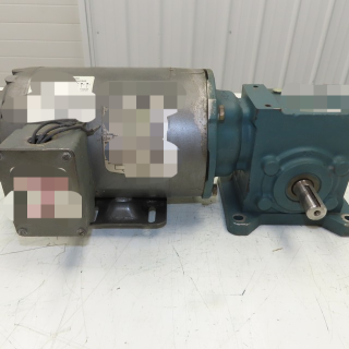 Baldor 17q20r56 Gear Motor 20:1 Reducer 86 Rpm 3/4hp 230/460v 3ph 56c New Original Ready Stock Industrial Automation Pac Dedica
