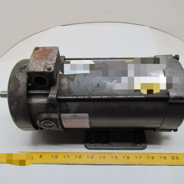 Baldor Baldor 1hp 1750rpm 56c Frame Tefc 180vdc 5/8" Double Shaft Pm3435p Motor New Original Ready Stock Industrial Automation Pac Ded