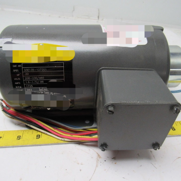 Baldor Baldor 33e135-1272g1 Motor .33hp 230/460v W/ Stearns 3214601g0htd New Original Ready Stock Industrial Automation Pac Dedicated