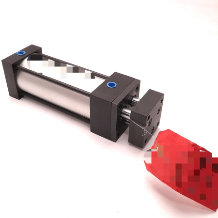 Baumer Tra-ms4-2 1/2"x5" Triple Rod Pneumatic Cylinder, 2 1/2" Bore, 5" Stroke New Original Ready Stock Industrial Automation Pa