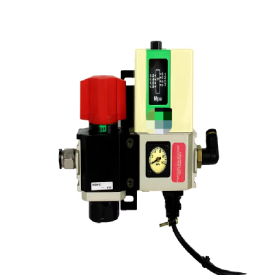 CKD V3000-10 Shut-Off Exh. Valve With P4000-10 Pressure Switch and MPa Gauge New Original Ready Stock Industrial Automation PAC