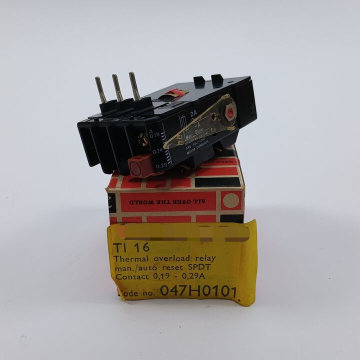 Danfoss 047h0101 Ti 16 Thermal Overload Relay Contact 0.19-0.29a New Original Ready Stock Industrial Automation
