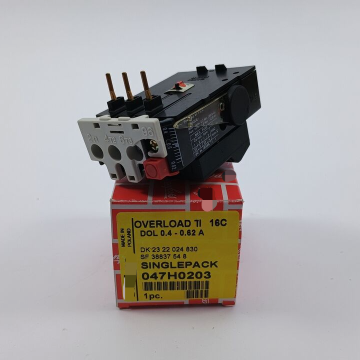Danfoss 047h0203 Overload Relay Ti 16 C Dol 0.4-0.62 a New Original Ready Stock Industrial Automation