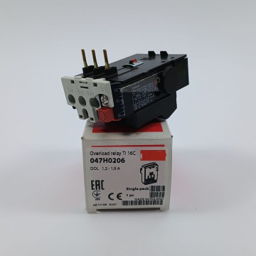 Danfoss 047h0206 Overload Relay Ti 16c Dol 1.5-1.9a New Original Ready Stock Industrial Automation