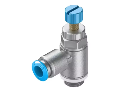 Festo 1 PCS NEW in BOX Gas Fitting GRLA-1/8-QS-4-wbrRS-D 197580