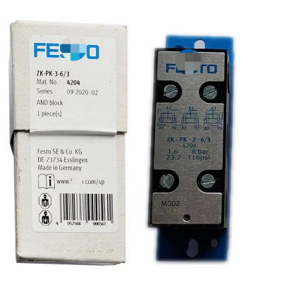 Festo 1 PCS NEW in BOX Mechanical Valve 4204 ZK-PK-3-6/3