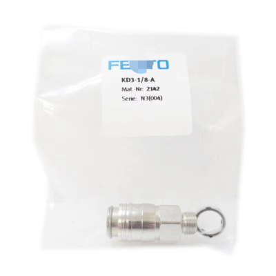 Festo 1 PCS NEW in BOX Quick Connect Socket KD3-1/8-A 2142