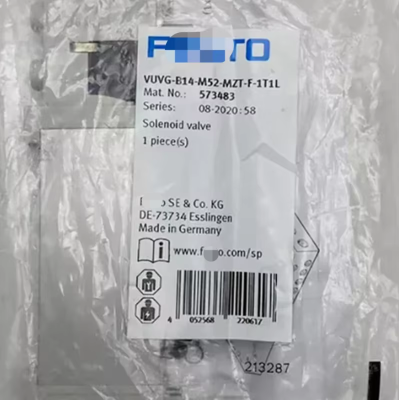 Festo NEW VUVG-B14-M52-MwbrZT-F-1T1L 573483 Solenoid Valve