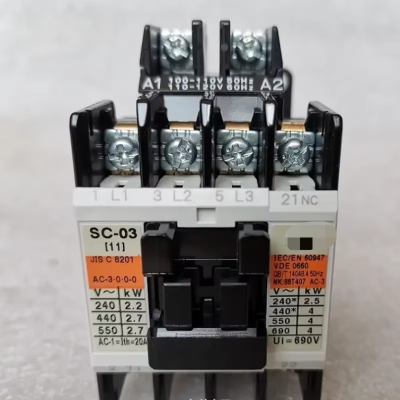 FUJI 1PC New SC-03 110V AC Contactor SC03 Free Shipping New Original Ready Stock Industrial Automation PAC Dedicated PLC Programming