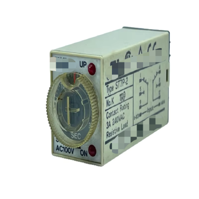 FUJI St7 Ac100v {st7p-2} 0-30 Sec Timer Relay 3a 240vac Japan New Original Ready Stock Industrial Automation Pac Dedicated P Orig