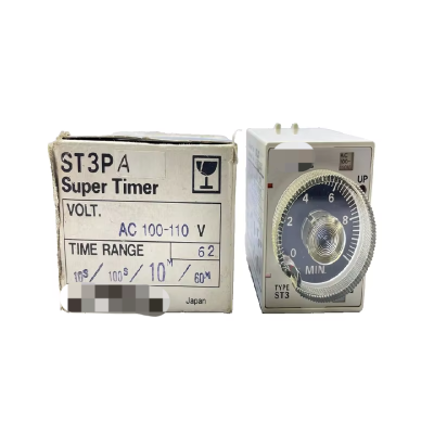 FUJI Temporizador Super Multi Rango St3p C-d 100-110v 50/60hz 10s-100s New Original Ready Stock Industrial Automation Pac De Orig