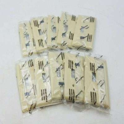 Legrand 10 PC Pass Seymour PJSE1-I Sectional Wall Plate Cover Junior Jumbo Ivory New Original Ready Stock Industrial Automation PAC Dedi