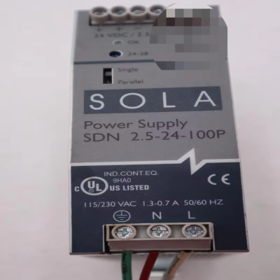 Legrand SOLA SDN 2.5-24-100P POWER SUPPLY 115/230VAC STOCK #K-1889 New Original Ready Stock Industrial Automation PLC Dedicated PLC Prog
