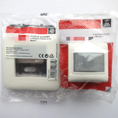 Legrand Switch Automatic (Detector Movement) 099622+ Support + Plate New Original Ready Stock Industrial Automation PAC Dedicated PLC Pr