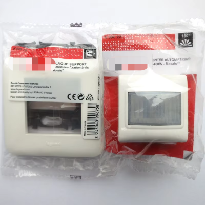 Legrand Switch Automatic (motion Detector Motion) 099622 + Support + Plate New Original Ready Stock Industrial Automation PAC Dedicated