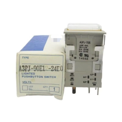 Omron A3PJ-90E12-24E0 125VAC 0.1A NSMP New Original Ready Stock Industrial Automation PAC Dedicated PLC Programming Controller