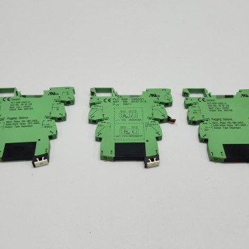 Phoenix Contact 2966595 Solid State Relay with Plc-bsp-24dc/2wbr1 Socket - Lot of 3 New Original Ready Stock Industrial Automation Pa