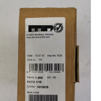 Phoenix Contact Core Designator Carrier Patg 1/15 1013025 1000 Pcs New Original Ready Stock Industrial Automation Pac Dedicated Plc Pro