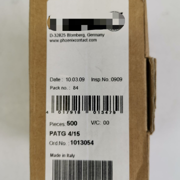 Phoenix Contact Core Identification Carrier Patg 4/15 1013054 500 Pcs New Original Ready Stock Industrial Automation Pac Dedicated New O