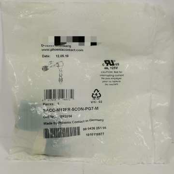 Phoenix Contact Sacc-m12fr-5cowbrn-pg7-m 1662984 Connecteur Mle Neuf New Original Ready Stock Industrial Automation Pac Dedicated Pl