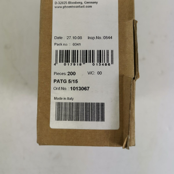 Phoenix Contact Wire Designation Carrier Patg 5/15 1013067 +/-200 Pcs. New New Original Ready Stock Industrial Automation Pac Dedicated