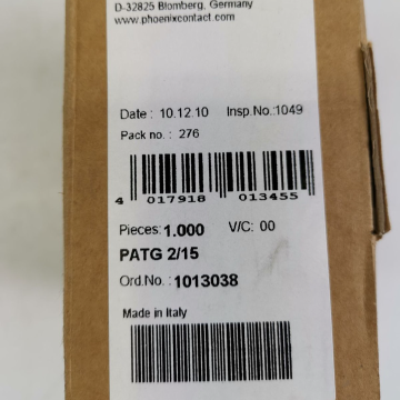 Phoenix Contact Wire Marking Carrier Patg 2/15 1013038 +/-1000 Pcs. New Original Ready Stock Industrial Automation Pac Dedicated Pl New