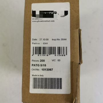 Phoenix Contact Wire Marking Carrier Patg 5/15 1013067 +/-200 Pcs. New Original Ready Stock Industrial Automation Pac Dedicated Plc New