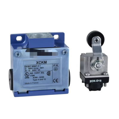 Schneider 100% New 1NC 1NO XCKM Roller Lever Limit Switch Sensor New Original Ready Stock Industrial Automation PAC Dedicated PLC