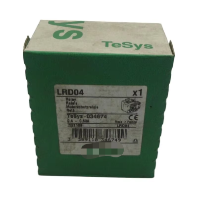 Schneider ELECTRIC LRD04 0.4-0.63A NSFS New Original Ready Stock Industrial Automation PAC Dedicated PLC Programming Controller