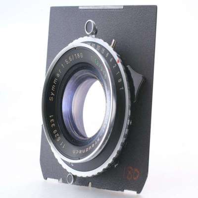 Schneider [Exc+5] Kreuznach Symmar 180mm F5.6 Lens Compur No.1 From JAPAN New Original Ready Stock Industrial Automation PAC Dedicated PLC