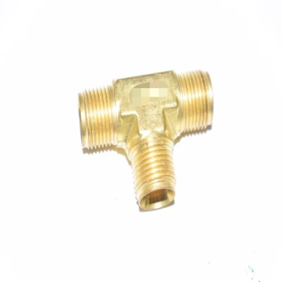 SwageloK Brass Tee C Fitting Pipe Fitting 1/2