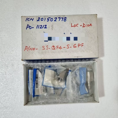 SwageloK SS-QF4-S-6PF QUICK CONNECT STEM WITHOUT VALVE, 3/8 FNPT, BOX of 8 PC