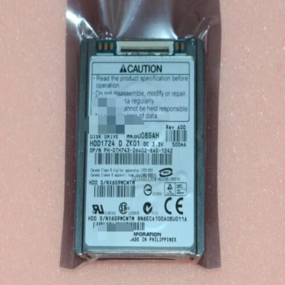 Toshiba 1.8" MK6008GAH 60GB HDD for DELL LATITUDE HARD DISK DRIVE New Original Ready Stock Industrial Automation PAC Dedicated PLC Progr