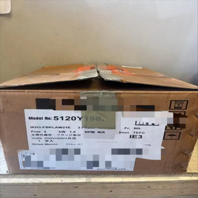 Toshiba 5120Y190 IKH3-FBKLAW21E Three-phase Totally Fan Motor *SAMEDAY SHIP AVAI New Original Ready Stock Industrial Automation PAC Dedi