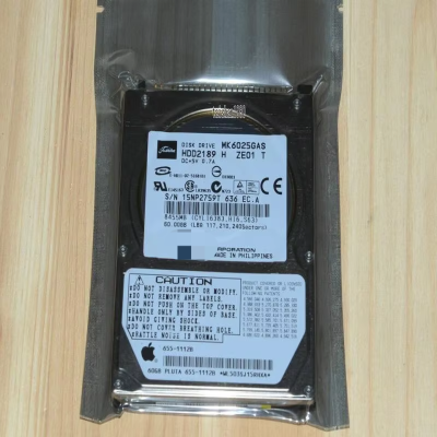 Toshiba 60GB 4200RPM 2.5" IDE PATA HDD MK6025GAS Hard Drive for Laptop New Original Ready Stock Industrial Automation PAC Dedicated PLC