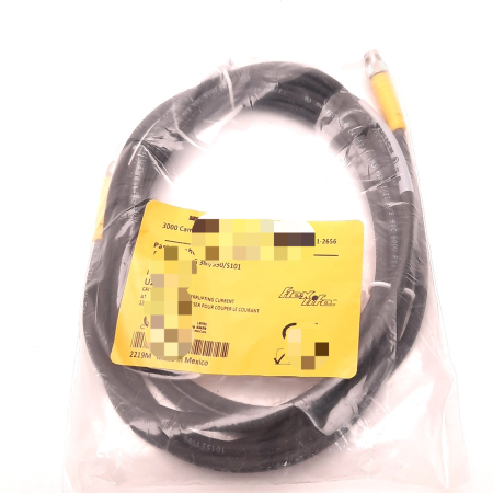 Turck 3m-3-psg Cordset, Female to Male, 3 Conductor, Meters, Pvc New Original Ready Stock Industrial Automation Pac Dedicated