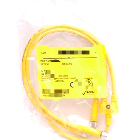 Turck Yp2-psg4m-0.3/wbr2pkg3m-0.3/0.3 U2-09366 1x 4-pin M 2x 3-pin F New Original Ready Stock Industrial Automation Pac Dedi