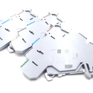 Wago (10-pcs) 862-13, Position Terminal Block Push in Clamp