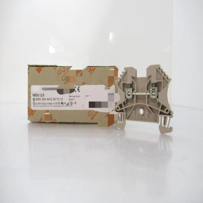 Weidmuller 1020000000 Wdu 2.5 Terminal Block Screw Connection Sold by Unit New Original Ready Stock Industrial Automation Pac Dedicated Pl