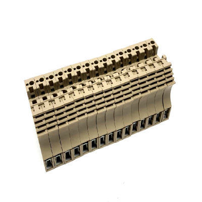 Weidmuller Wew 35/2 Terminal Block End Bracket, Dark Beige, 1061200000 Lot of 15 New Original Ready Stock Industrial Automation Pac Dedica