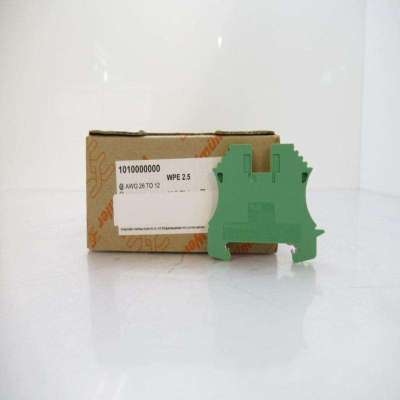 Weidmuller Wpe25 1010000000 Terminal Block 300 a 2.5 Mm Green-yellow