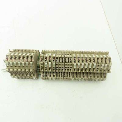 Weidmuller ZSI 2.5 Din Rail Mount Fuse Terminal Block 250V Lot of 27 New Original Ready Stock Industrial Automation PLC Dedicated PLC Progr