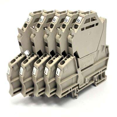 Weidmuller Zsi 2.5 Fused Terminal Block 1616400000 W/ Fuse Lot of 5 New Original Ready Stock Industrial Automation Pac Dedicated Plc Progr